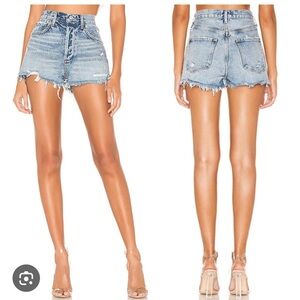 AGOLDE Women’s Jaden Denim Shorts in Surreal Size 27